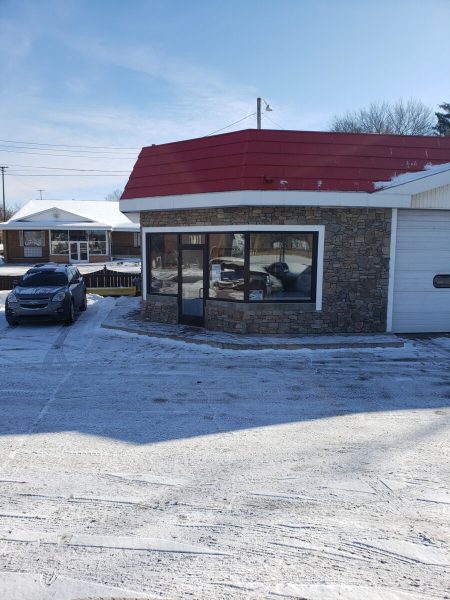 Lansing Car Care Center in winter